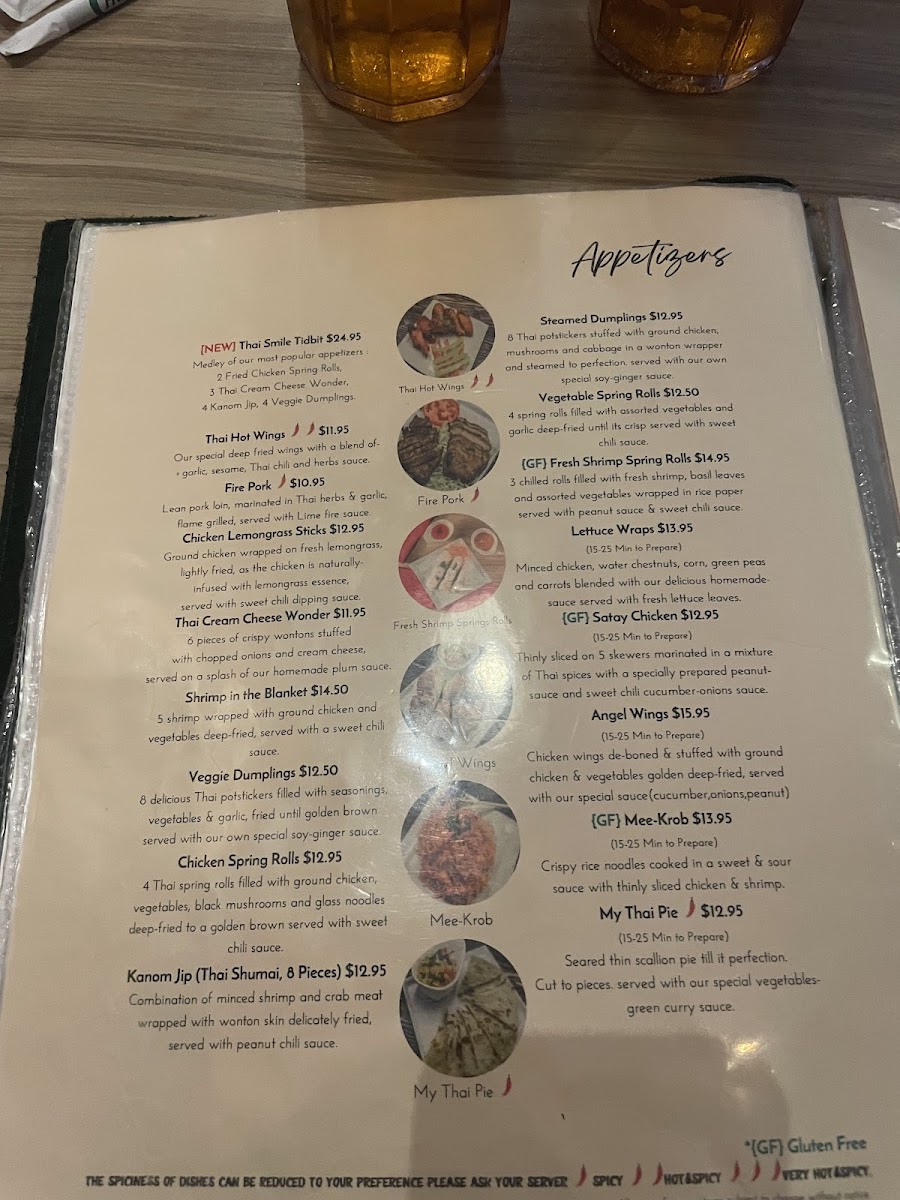 Thai Smile Palm Springs Menu - Image 4